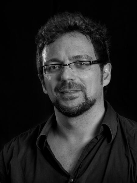 Black and white photo of Professor Eyras